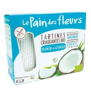 Turte Crocante cu Cocos Fără Gluten, 150g ECO| Le Pain des Fleurs
