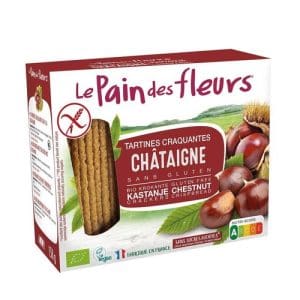 Turte Crocante cu Castane Fără Gluten, 150g ECO| Le Pain des Fleurs