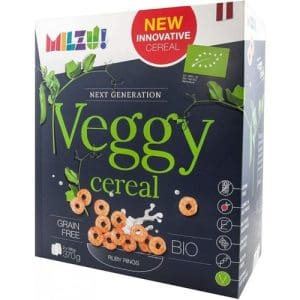 Cereale Fara Gluten Milzu! Veggy, Inele rubinii din faina de mazare, ECO, 370G