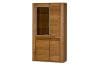 Velvet 12 Vitrina Cu 4 Uși 110X200X42 Stejar Rustic