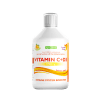 Vitamina C Lichidă 1000 Mg + Vitamina D3 + Zinc – Produs Vegan, Culoare și Aromă 100% Naturală, 500 ml | Swedish Nutra