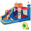 Castel gonflabil 5 in 1 Outsunny pentru copii cu geanta de transport 3,3×2,8x2m | Aosom RO