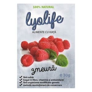 Zmeură – Fructe Liofilizate, 30g | LyoLife