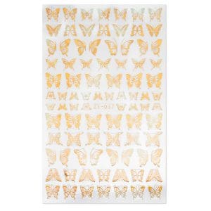 Abtibild unghii ZY037 Gold