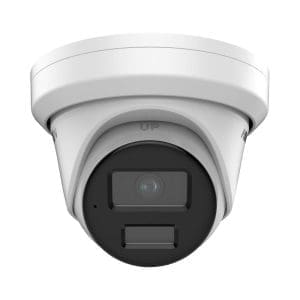 Camera supraveghere IP exterior Dome AcuSense Hikvision DS-2CD2323G2-IU2D, 2 MP, 2.8 mm, IR 30 m, slot card, microfon, PoE