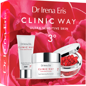 Set cadou crema de zi + noapte + capsule 3°, Dr. Irena Eris Clinic Way