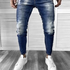 Blugi barbati conici albastri 16455 P20-6.3