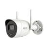 Camera supraveghere IP Wi-Fi exterior ColorVu AcuSense Hikvision DS-2CV2027G0-LDW2, 2 MP, 2.8 mm, slot card, lumina alba 30 m