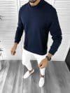 Bluza barbati bleumarin slim fit 2660 P20-7