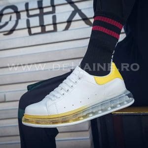 Adidasi barbati casual albi ZR A9698 A8-A9-A10-4