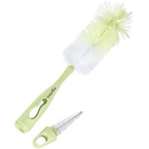 Perie 2 in 1 Babymoov pentru Curatarea Biberoanelor