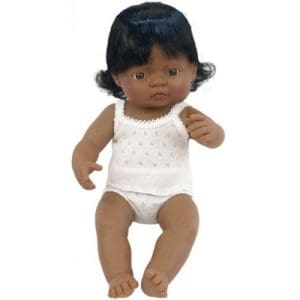 Papusa Miniland Fetita Hispanica 40 cm