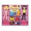 Joc din Lemn Melissa & Doug Imbraca-le pe Abby si Ema