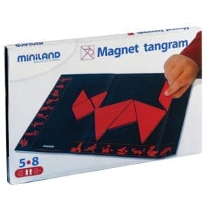 Joc Tangram Miniland Magnetic