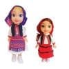 Set Piccolino 2 Papusi Interactive Colindatori in Costum Popular