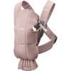 Marsupiu Anatomic Mini BabyBjorn, cu Pozitii Multiple de Purtare, Dusty Pink
