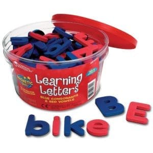 Litere Magnetice Learning Resources Mari si Mici