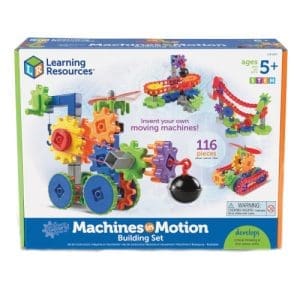 Set de Constructie Learning Resources Gears Utilaje in Miscare