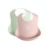 Set 2 Bavete BabyBjorn Powder Green/Powder Pink