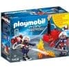Set de Constructie Playmobil Pompieri cu Pompa de Apa – City Action