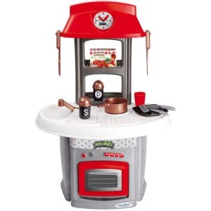 Bucatarie Italiana de Jucarie Ecoiffier 100% Chef cu 13 Accesorii