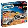 Set de Constructie Eitech Camion cu Remorca si Excavator