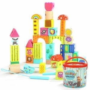 Set de Constructie Topbright Animalute din Padure