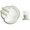Set Hranire pentru Bebe BabyBjorn Powder Green