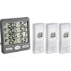 Termo-Higrometru TFA cu 3 Senzori Wireless 30.3054.10