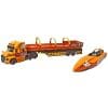 Set Sea Race Truck Dickie Toys Camion cu remorca si Barca