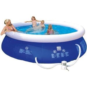 Piscina Gonflabila Happy People Quick Up cu Pompa de Filtrare a apei, 360 x 76 cm