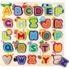 Puzzle din Lemn Bino Alfabet 26 Piese