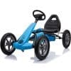 Kart KidsCare cu Pedale si Roti Gonflabile Karera Albastru