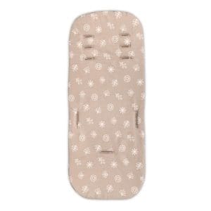 Saltea Carucior Lorelli Cosy Travel Memory din Spuma cu Memorie Abstract Leaves Grey & Beige