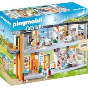 Set de Constructie Playmobil Spital Mare Echipat