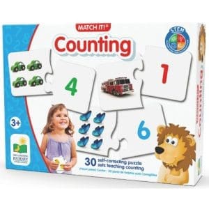 Puzzle The learning journey Potriveste Cifrele Numarand
