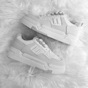 Adidasi dama casual albi 718 A3-2