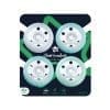 Suzeta de Noapte Tommee Tippee Closer to Nature Breast Like Soother 6-18 luni,Alb/Albastru 4 buc