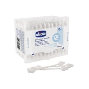 Betisoare Vata Chicco cu Protectie, 90 buc