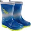 Cizme de Cauciuc cu Margine Reflectorizanta Perletti Marimi 24-25 Gri Albastru