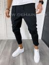 Pantaloni barbati casual negri B3739 P19-3.1