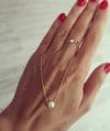 Colier perla Aur galben 14K