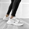 Adidasi barbati casual albi H2301 A35-3