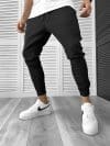 Pantaloni de trening conici negri k028 i16-2