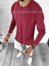 Bluza barbati grena slim fit T3654 i4-4.2