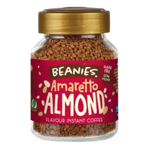 Cafea Instant cu Aromă de Migdale – Amaretto Almond, 50g | Beanies