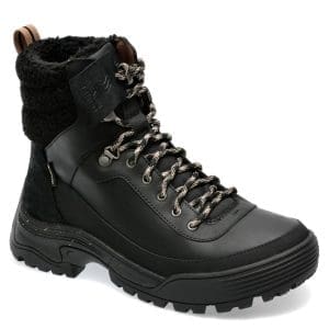 Bocanci CLARKS negri, ATLHITG, din piele naturala
