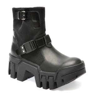 Bocanci EPICA negri, 1273B, din piele naturala