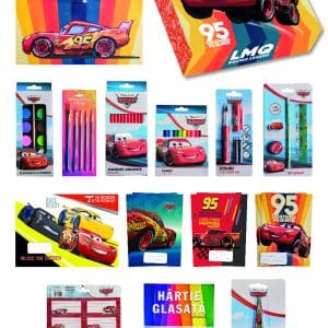 Cutia scolarului clasele 2-4 Cars