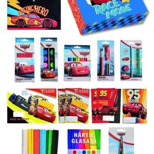 Cutia scolarului clasele 0-1 Cars